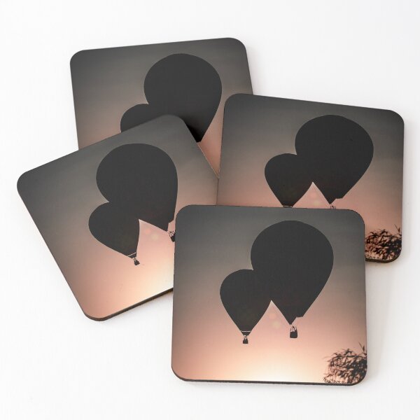 Item preview, hot air balloon sunset designed and sold by Cheneuil.