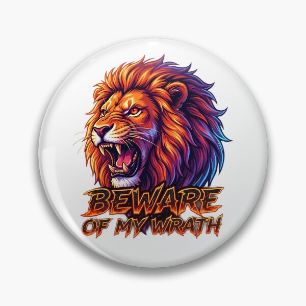 Item preview, Lion Beware Of My Wrath Classic T-Shirt designed and sold by SupernovaNote.