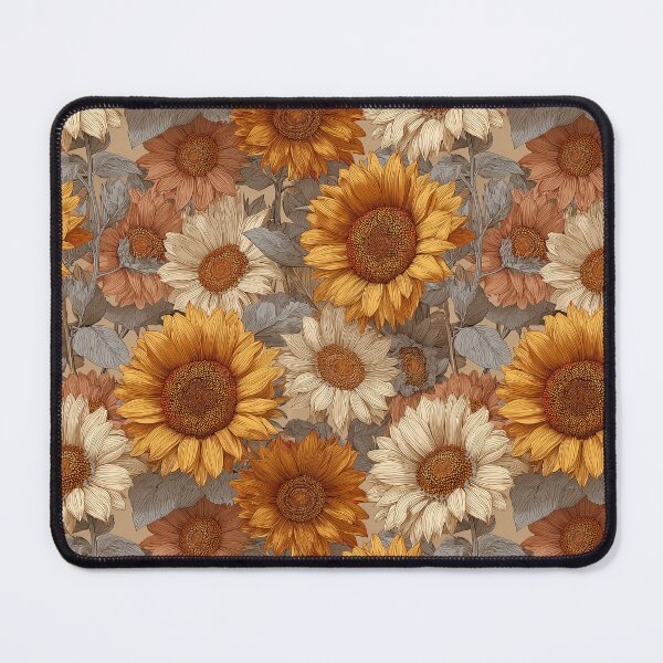 Item preview, Minimalistic Sunflower - Flower Floral Pattern - Gift Ideas designed and sold by RoyalStarsPatts.