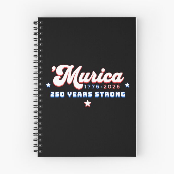 Item preview, 'Murica 250 Years Strong 1776 to 2026 Retro Patriotic designed and sold by Horizon Collective.
