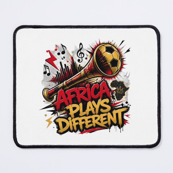 Item preview, Africa Plays Different — Afrobeats Football Culture World Cup 2026 T-Shirt designed and sold by The96Minutes.