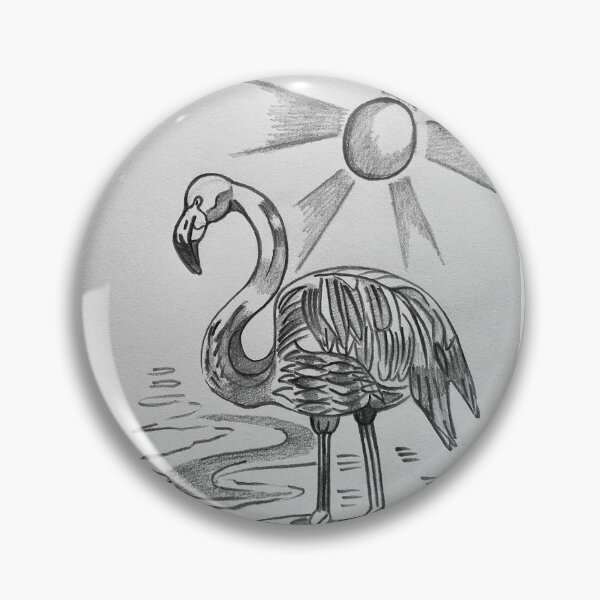 Item preview, Flamingo designed and sold by Drawings1923-.