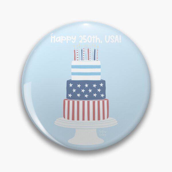 Item preview, Happy 250th, USA! designed and sold by Willow & Grace Designs.