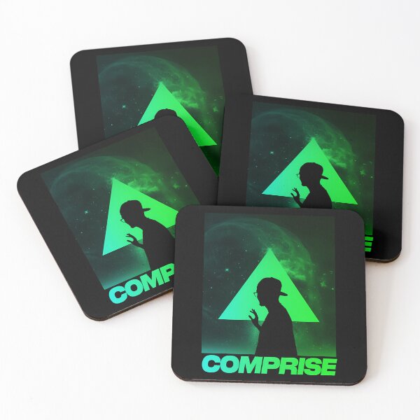 Item preview, Green Triangle Cosmic Silhouette designed and sold by littyfactz.