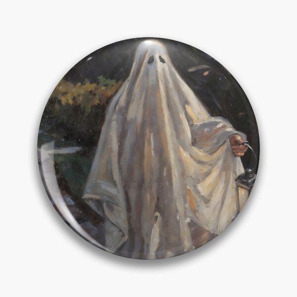 Item preview, Cute Ghost With Lantern Halloween Gothic Graphic Art designed and sold by DarkHolyQueen.
