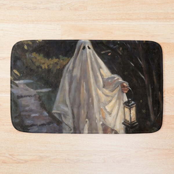 Item preview, Cute Ghost With Lantern Halloween Gothic Graphic Art designed and sold by DarkHolyQueen.