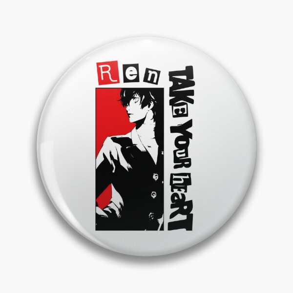 Item preview, Take Your Heart Red Block Silhouette Leader designed and sold by littyfactz.