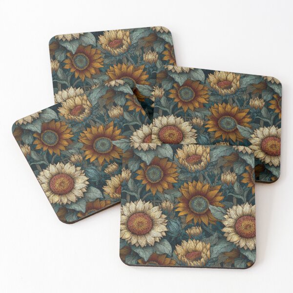 Item preview, Wild Sunflower Print  - Botanical Garden Pattern - Gift Ideas For Mom designed and sold by RoyalStarsPatts.