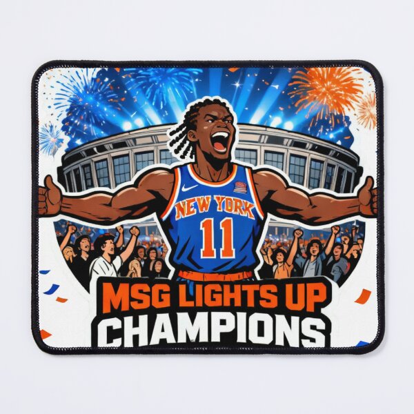 Item preview, New York MSG Lights Up Basketball Champions 2026 Sticker designed and sold by Pandora´s Box.