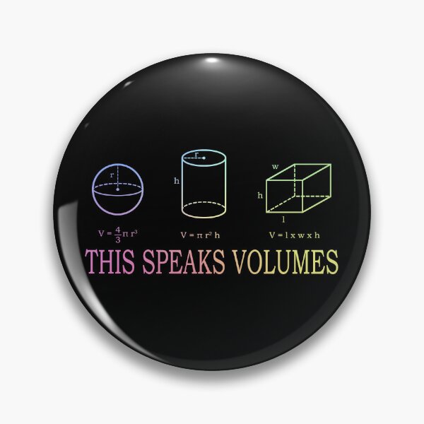 Item preview, Womens This Speaks Volumes Funny Nerdy Math Teacher Sarcastic Gift designed and sold by ScienceCorner.