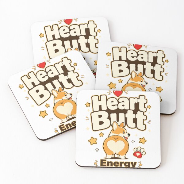 Item preview, Corgi Heart Butt Energy designed and sold by pirminio.