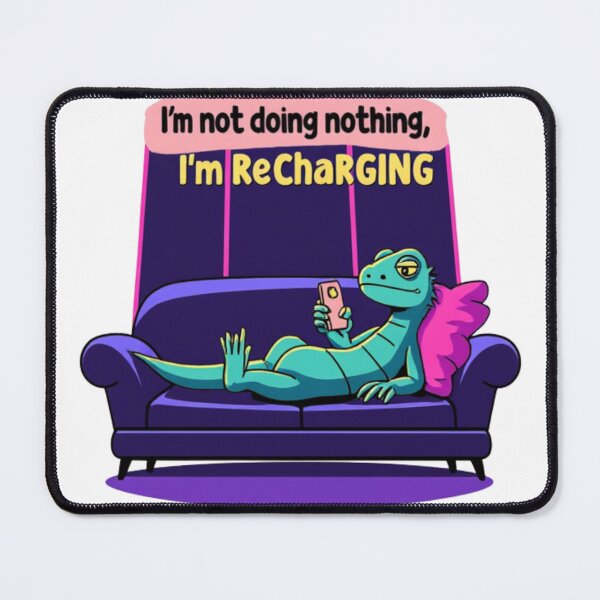 Item preview, Lazy Teenager Couch Potato Lizard Humor designed and sold by LstpStudio-Art.