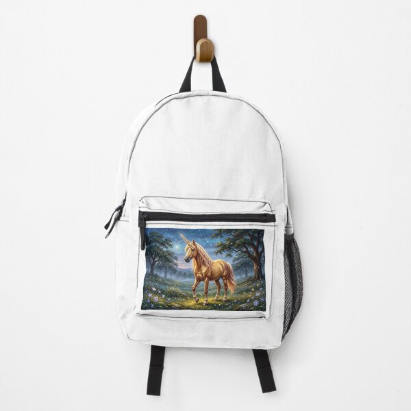 Item preview, Golden Unicorn of the Enchanted Forest designed and sold by ZolaDesings.