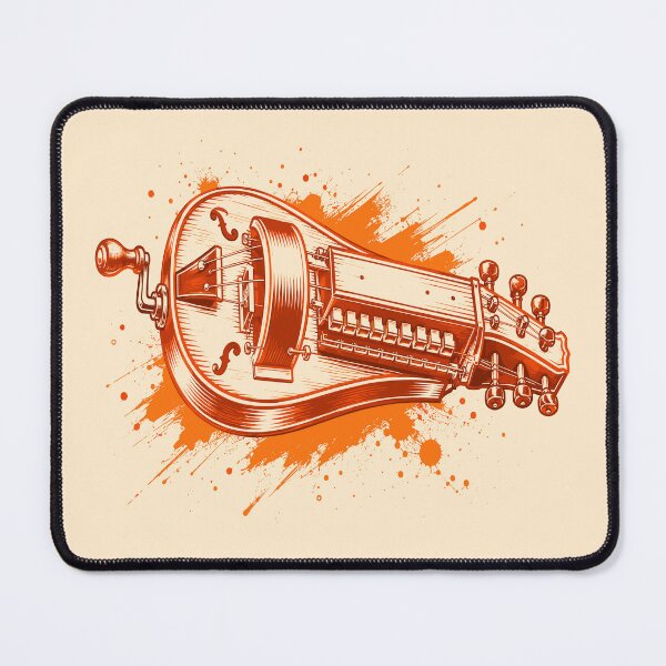 Item preview, Orange Ink Hurdy Gurdy Instrument designed and sold by American Spirit.