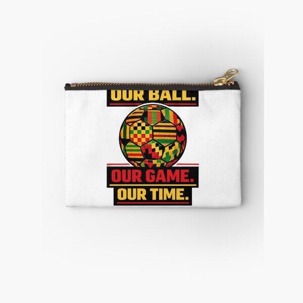 Item preview, Our Ball Our Game Our Time — Kente Football African Pride World Cup 2026 T-Shirt designed and sold by The96Minutes.