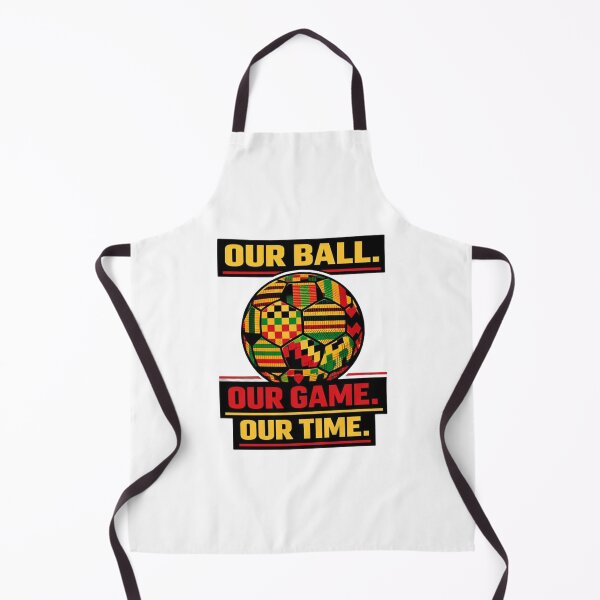 Item preview, Our Ball Our Game Our Time — Kente Football African Pride World Cup 2026 T-Shirt designed and sold by The96Minutes.