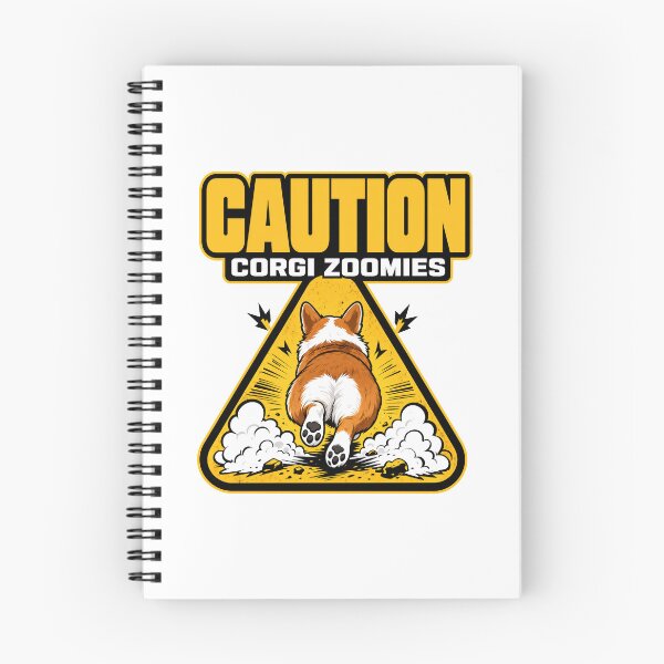 Item preview, Beware of Corgi Zoomie's humor designed and sold by pirminio.