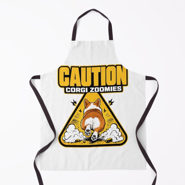 Item preview, Beware of Corgi Zoomie's humor designed and sold by pirminio.