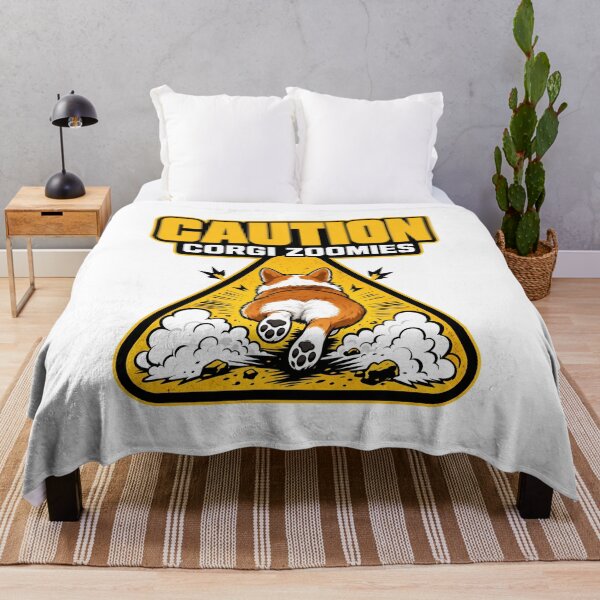 Item preview, Beware of Corgi Zoomie's humor designed and sold by pirminio.