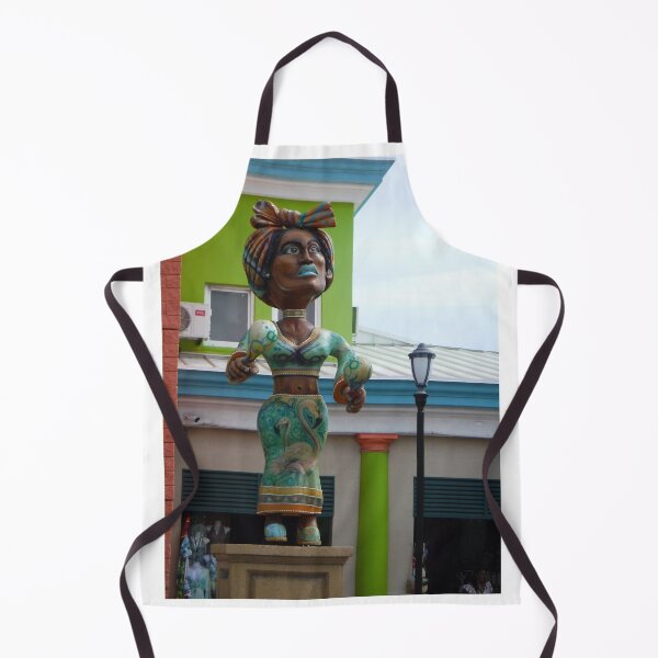 Item preview, Lady Statue In The Bahamas designed and sold by GloriaGranat.