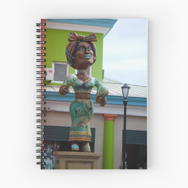 Item preview, Lady Statue In The Bahamas designed and sold by GloriaGranat.