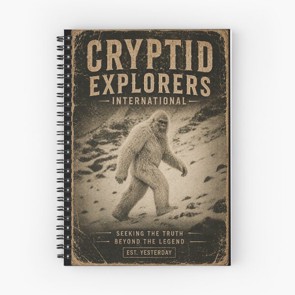 Item preview, Cryptid Explorers International - Yeti designed and sold by MetusArt.