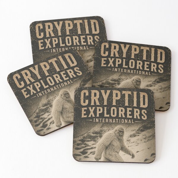 Item preview, Cryptid Explorers International - Yeti designed and sold by MetusArt.