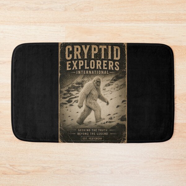 Item preview, Cryptid Explorers International - Yeti designed and sold by MetusArt.