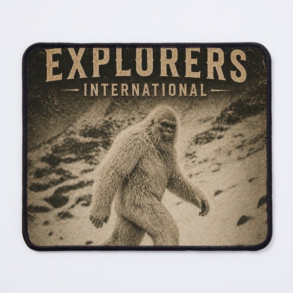 Item preview, Cryptid Explorers International - Yeti designed and sold by MetusArt.