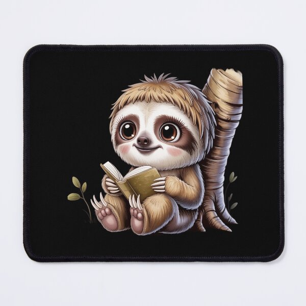 Item preview, Sloth Reading a Book designed and sold by jkrphoto.