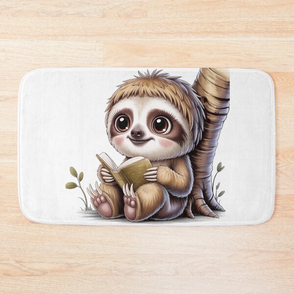 Item preview, Sloth Reading a Book designed and sold by jkrphoto.