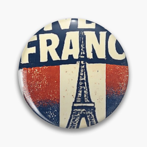 Item preview, Vive La France Vintage Eiffel Tower Flag designed and sold by PACS0011.
