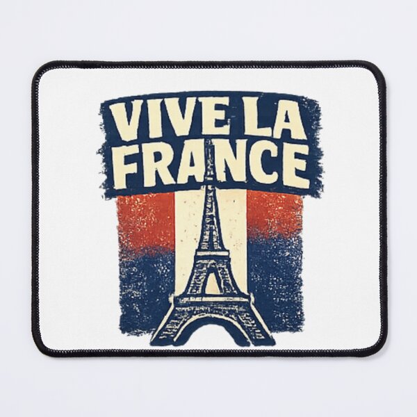 Item preview, Vive La France Vintage Eiffel Tower Flag designed and sold by PACS0011.