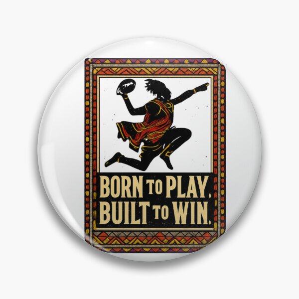 Item preview, Born To Play Built To Win — African Warrior Football World Cup 2026 T-Shirt designed and sold by The96Minutes.