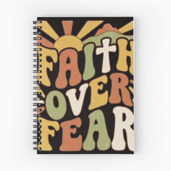 Item preview, Groovy Faith Over Fear designed and sold by PosiPrints.