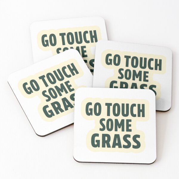Item preview,  Go Touch Some Grass Relatable Meme designed and sold by LstpStudio-Art.
