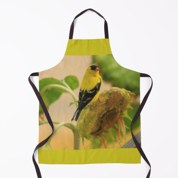 Item preview, Pretty Goldfinch on a Sunflower designed and sold by Chris Coates Photography.com.
