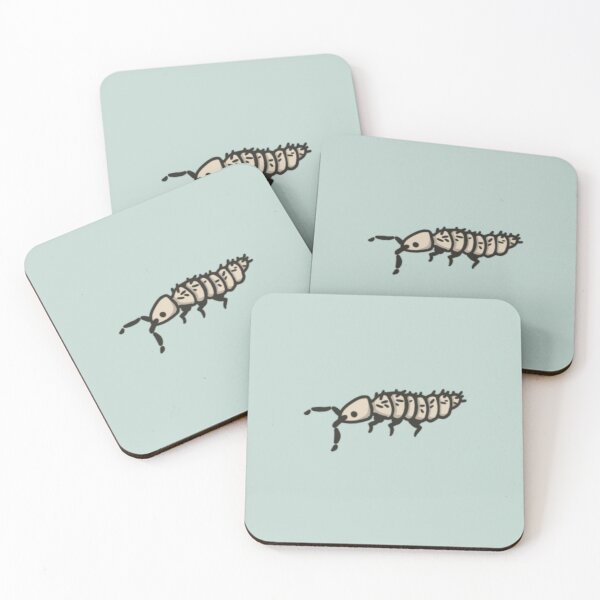 Item preview, Tropical White Springtail - Collembola sp.  designed and sold by Risky Beetle.