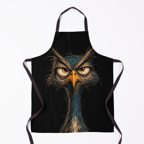 Item preview, Skeptical Owl Face - Funny Grumpy Bird Judging You designed and sold by ZINO WORLD.