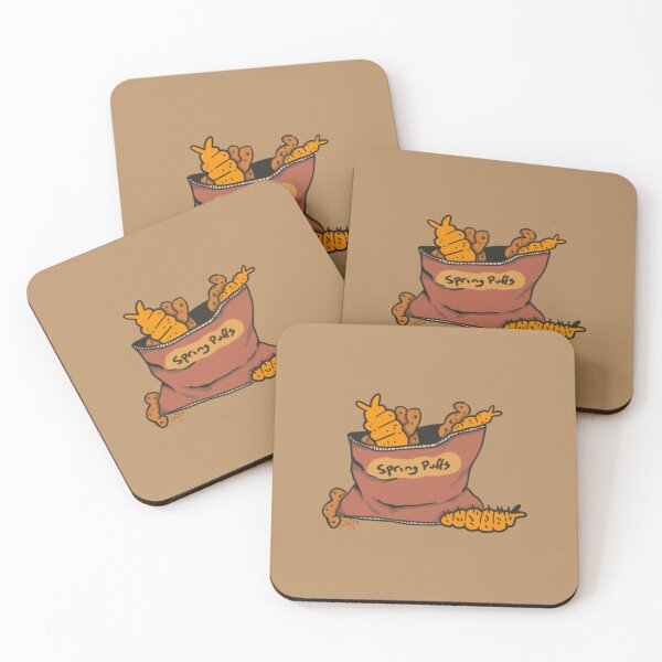 Item preview, Orange Springtail - Yuukianura aphoruroides - Cheesse Puff designed and sold by Risky Beetle.