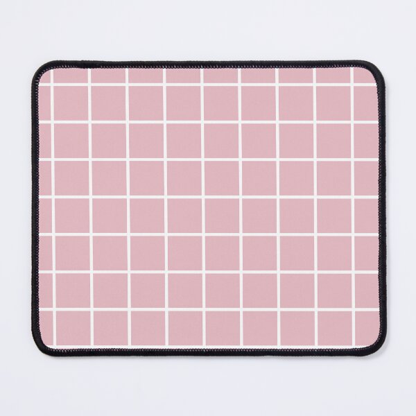 Item preview, Minimalist Pastel Pink Grid Phone Case for Girls | Aesthetic Dusty Rose Checkered Journal for Students | Soft Pink Graph Pattern Blanket for Mom | Simple Blush Grid Tote Bag for Teachers designed and sold by VivaFy.