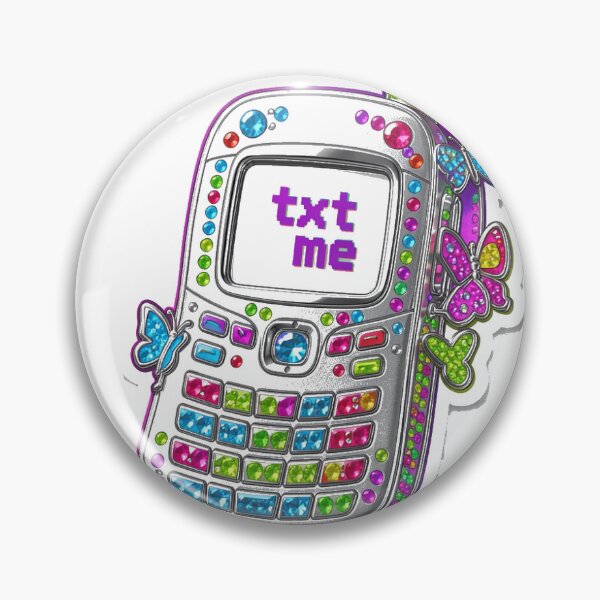 Item preview, Y2K Rhinestone Flip Phone Txt Me Sticker designed and sold by Noor’s Shop.