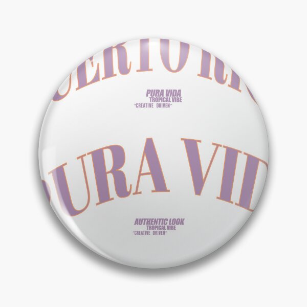 Item preview, Puerto Rico Pura Vida Tropical Vibe Authentic Creative Driven T-Shirt designed and sold by Atique Creations.