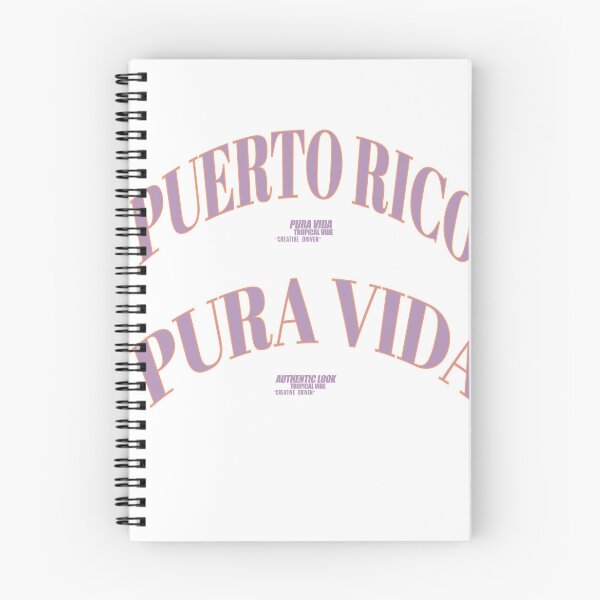 Aperçu de l'œuvre T-shirt Puerto Rico Pura Vida Tropical Vibe Authentique et Créatif créée et vendue par Atique Creations.
