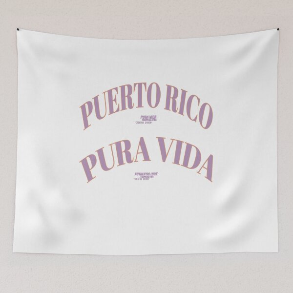 Item preview, Puerto Rico Pura Vida Tropical Vibe Authentic Creative Driven T-Shirt designed and sold by Atique Creations.