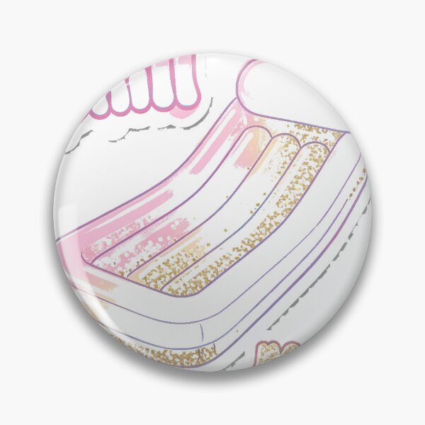 Item preview, Y2K Inflatable Glitter Pool Chair Chill Mode Sticker designed and sold by Noor’s Shop.