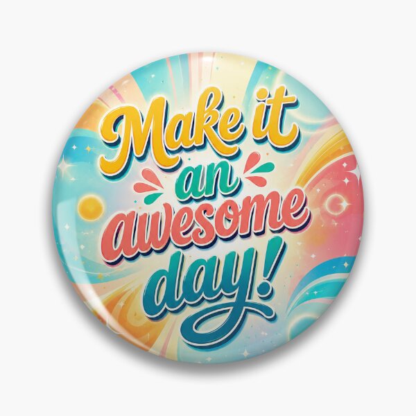 Item preview, Radiant Awesome Day Swirl designed and sold by BlissBlvdShop.