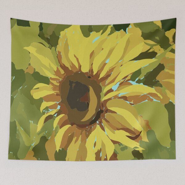 Item preview, Sunflower Painting Original Sunny Bright designed and sold by BuckaBaby.
