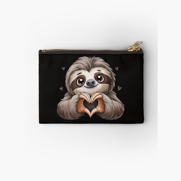 Item preview,  Cartoon Sloth Making Heart designed and sold by jkrphoto.