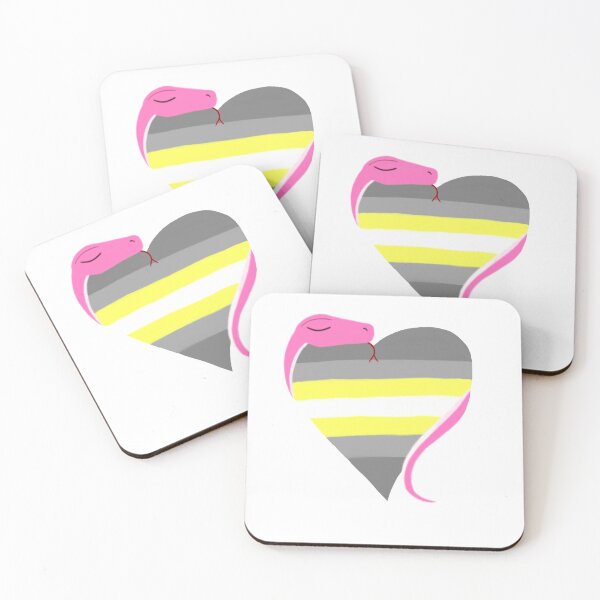 Item preview, Snake Hugs: Demigender Flag  designed and sold by gaydragongeek.